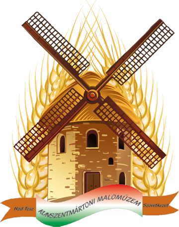 A kunszentmártoni malomüzem logója